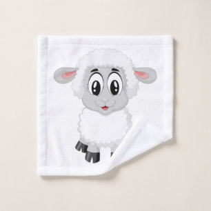 Joli agneau de ferme bébé