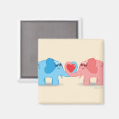 Joli aimant éléphant (Recto/Verso)