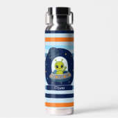 Joli Alien dans une bouteille d'eau spatiale pour (Avant)
