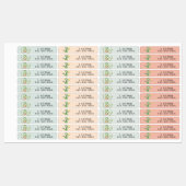 Joli Alligator School Étiquettes de garderie (Feuille)