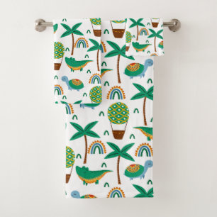 Joli Alligator tortue colorée Motif arc-en-ciel