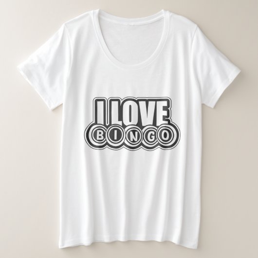 Joli amour Bingo mot art (Design devant)