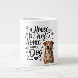 Joli Amoureux des chiens Jumbo Mug