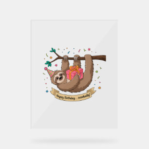 Joli Anniversaire à la Sloth