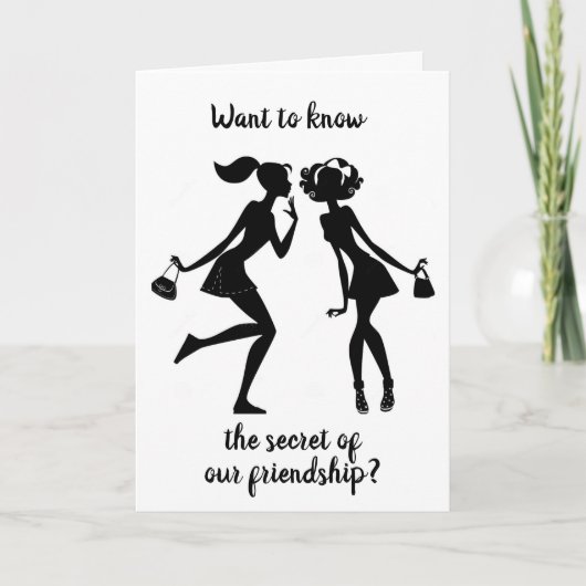 **JOLI ANNIVERSAIRE À MA CARTE TRÈS MEILLEURE AMIE (Devant)