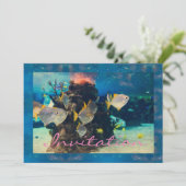 Joli Aquarium Invitation de poisson (Debout devant)