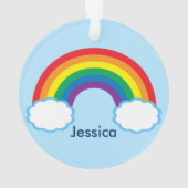 Joli arc-en-ciel personnalisé (dos)