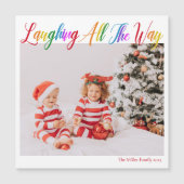 Joli Arc En Ciel Rire Tout Le Chemin Magnet De Noë (Devant)