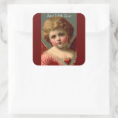 Joli Autocollant d'ange de la Saint-Valentin Vinta (Sac)