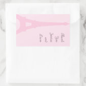 Joli autocollant de Merci de Paris (Sac)