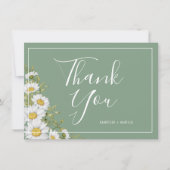 Joli Basil Vert & Blanc Merci plat (Devant)