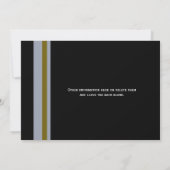 Joli blanc azalea fleurs invitations mariage (Dos)