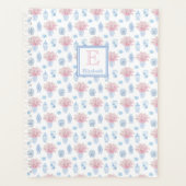 Joli Bleu Blanc Et Rose Ginger Jar Home School (Devant)