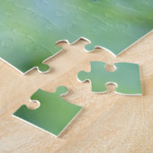 Joli bleu Larkspur Floral Jigsaw Puzzle (Côté)