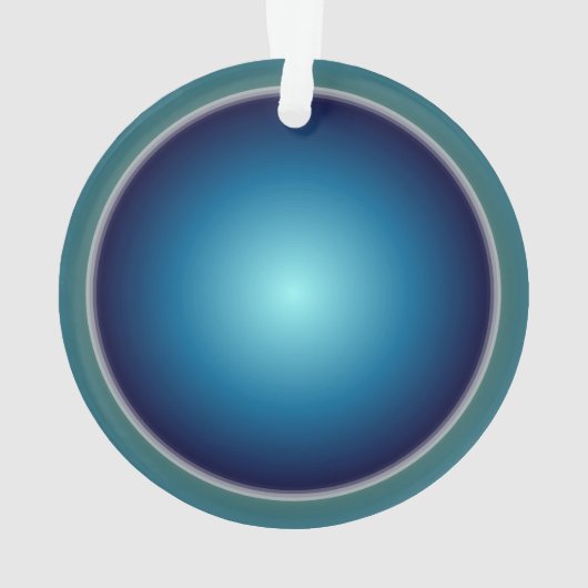 Joli bleu/vert > Ornement de Noël (dos)