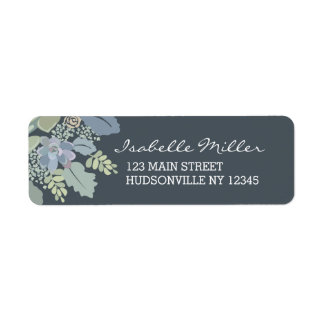 Joli Blooms Vintage Jardin Mariage Étiquettes