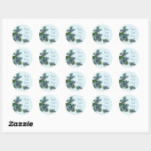 Joli Blue Oubliez-Moi Pas Stickers (Feuille)