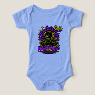 Joli Body Bébé Fleur Violette – Floral Adorable