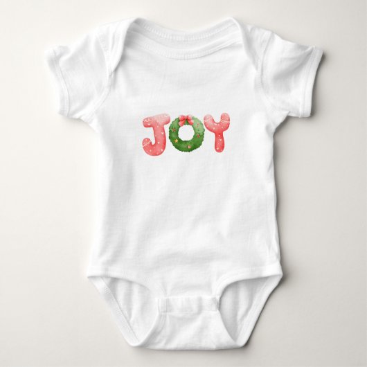 Joli body de Noël pour bébé (Devant)