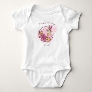 Joli body personnalisé pour bébé avec fée de la lu