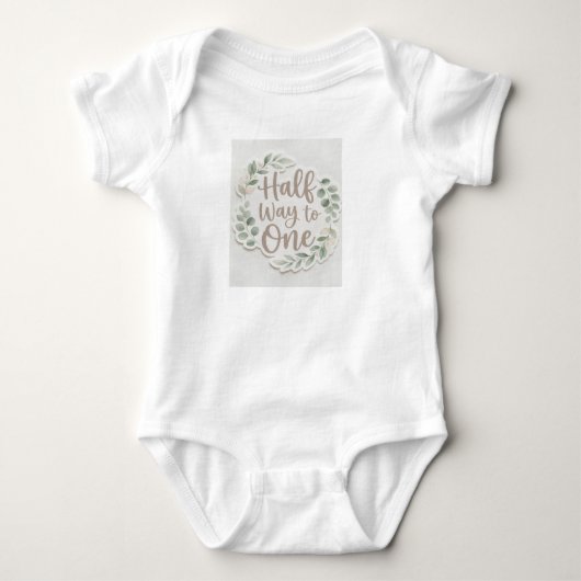 Joli body pour bébé (Devant)