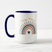 Joli Boho Arc En Ciel Avec Mug De Chien (Gauche)