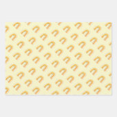 Joli boho arc-en-ciel dessin Enveloppement Feuille (Devant 2)