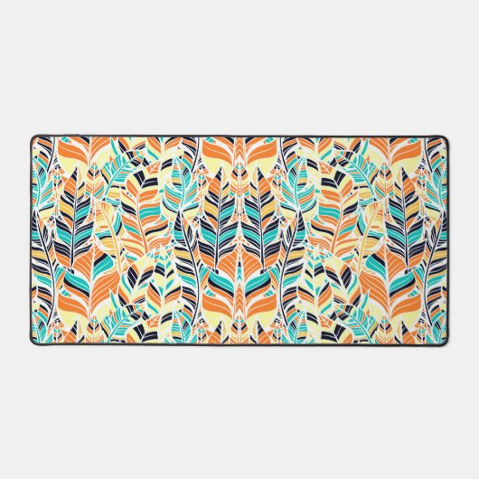 Joli boho coloré feuille motif (Recto)