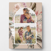 Joli Boho Floral Deux Plaques Photo (Devant)