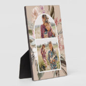 Joli Boho Floral Deux Plaques Photo (Côté)