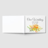 Joli bouquet d'été Mariage livre d'or (Complet)