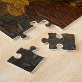 Joli brodé Fox Jigsaw Puzzle (Côté)