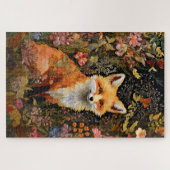 Joli brodé Fox Jigsaw Puzzle (Horizontal)