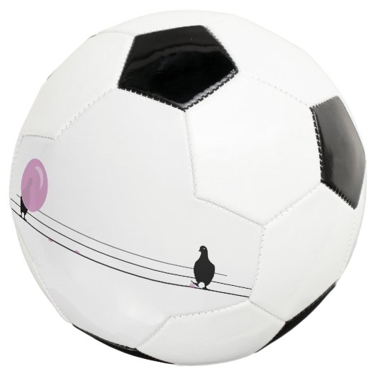 Joli Bubble rose Bubble Oiseaux de gomme sur un fi (3/4)