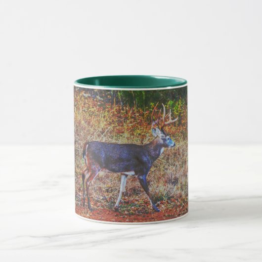 Joli Buck Walking Deer Art Mug (Centre)