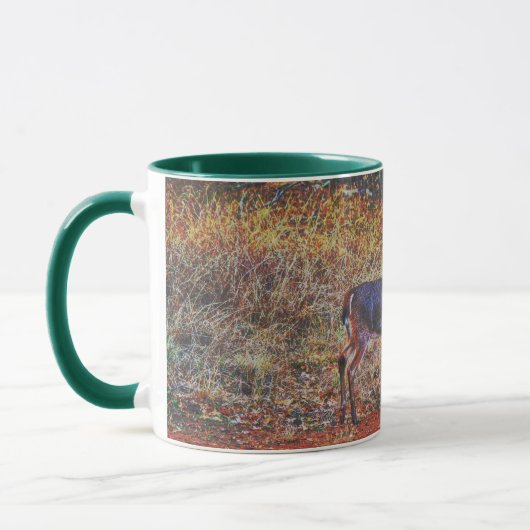 Joli Buck Walking Deer Art Mug (Gauche)