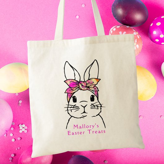 Joli Bunny Enfants Sac fourre-tout de Pâques