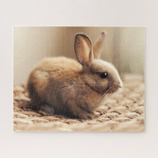 Joli Bunny, Puzzle de Jigsaw (Horizontal)