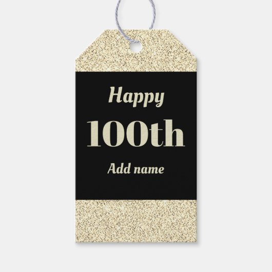 joli cadeau d'anniversaire personnalisé étiquettes (Devant)