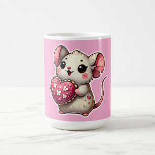 Joli cadeau de jour de valentines Mug café à deux 