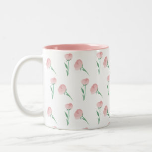 Joli cadeau de mug pivoine chic pour maman