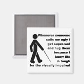 Joli Cadeau Drôle Magnet Frigo (Recto/Verso)