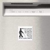 Joli Cadeau Drôle Magnet Frigo (In Situ (Lave-vaisselle))