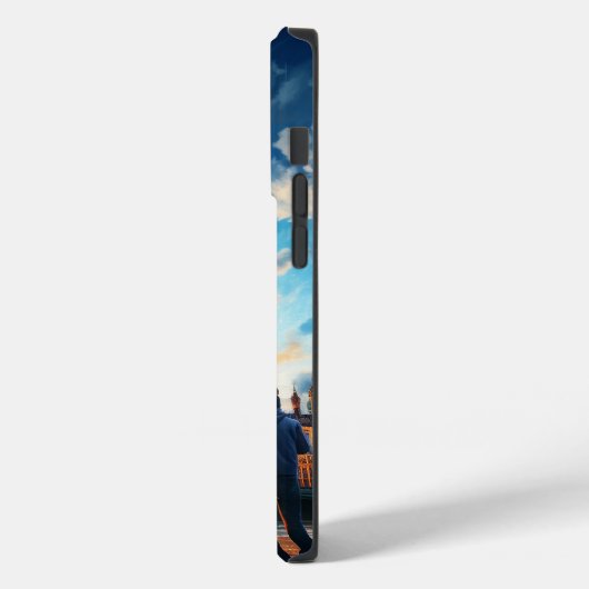 Joli cadeau moderne Parfait Coque-Mate coque iphon (Verso / Gauche)