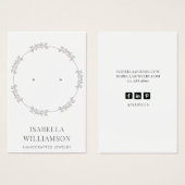 Joli cadre de courroie Cercle portant bijouterie (Devant & derrière)