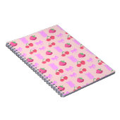 Joli cahier cerise (Côté Droit)