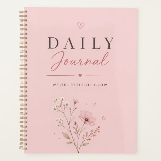 Joli cahier esthétique | (Devant)