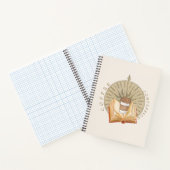 Joli cahier journal rétro minimaliste (Intérieur)