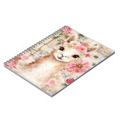 Joli cahier lama (Côté gauche)