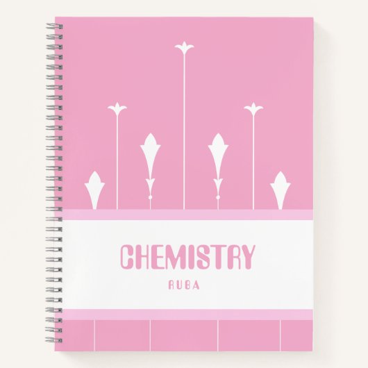 Joli cahier rose (Devant)